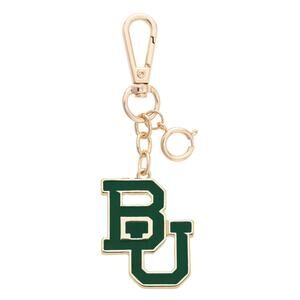 Baylor Bears Enamel Logo Bag Charm Keychain